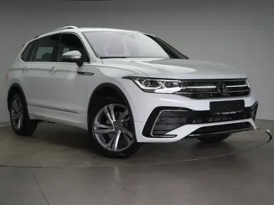 Gebraucht VW Tiguan Allspace R-line 200 PS (147 kW) 2022 Weiß SUV