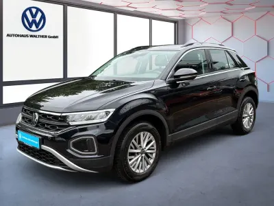 Gebraucht VW T-Roc Life 110 PS (80 kW) 2022 Schwarz SUV