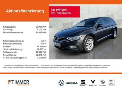 Gebraucht VW Passat Business 150 PS (110 kW) 2023 Mangangrau metallic Kombi