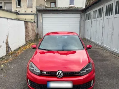 Brugt VW Golf VI GTI 211 HK (155 kW) 2009 Rød Hatchback