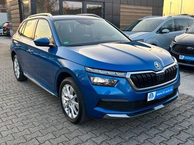 Gebraucht Skoda Kamiq Style 116 PS (85 kW) 2020 Modra race/race blue (metallic) SUV