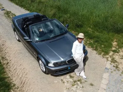 Gebraucht BMW 320 170 PS (125 kW) 2001 Grau Cabrio