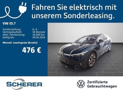 Second-hand VW ID.7 GTX 250 kW (340 CP) 2025 Albastru Coupe