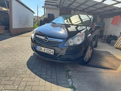 Gebraucht Opel Corsa Edition 87 PS (63 kW) 2010 Schwarz Kleinwagen