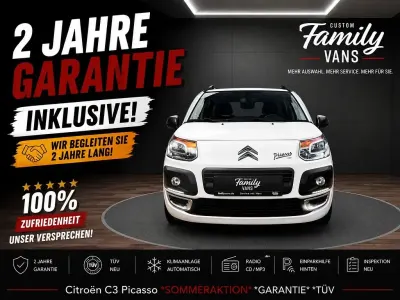 Gebraucht Citroën C3 Picasso SELECTION 120 PS (88 kW) 2012 Weiß Van / Kleinbus