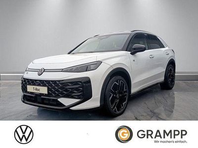 Neu VW T-Roc R-line 150 PS (110 kW) 2025 Pure white uni / schwarz uni SUV