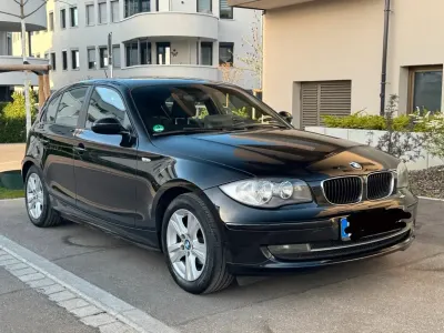 Gebraucht BMW 116 116 PS (85 kW) 2007 Schwarz Kleinwagen