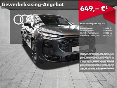 Grau Neu 2026 Audi Q3 Sportback Sport SUV | 63.890 € (Fairer Preis)