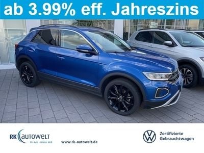 Gebraucht VW T-Roc 116 PS (85 kW) 2023 Blau SUV