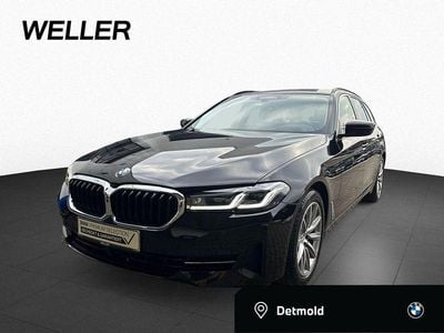 Gebraucht BMW 520 Sport Line 190 PS (139 kW) 2023 Black sapphire (schwarz) Kombi