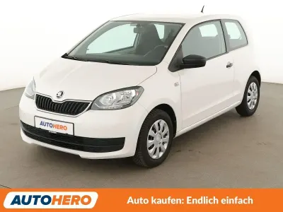 Gebraucht Skoda Citigo Active 60 PS (44 kW) 2019 Weiß Kleinwagen