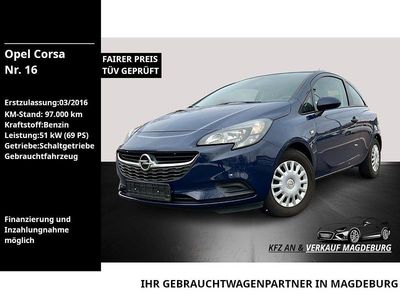 Blau Gebraucht 2016 Opel Corsa Selection Limousine | 6.300 € (Fairer Preis)
