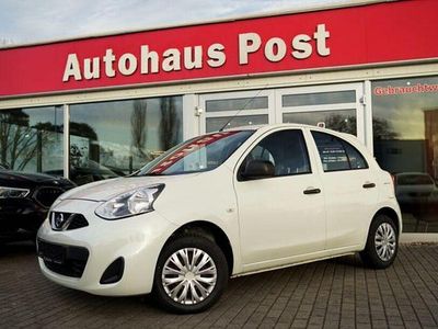 Gebraucht Nissan Micra Visia 80 PS (58 kW) 2014 Weiß Kleinwagen