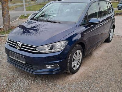 Gebraucht VW Touran Comfortline 116 PS (85 kW) 2015 Blau Van / Kleinbus