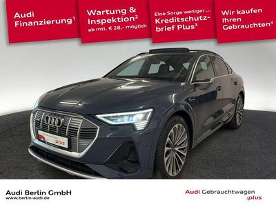 Gebraucht Audi e-tron S-Line 300 kW (408 PS) 2021 Plasmablau metallic SUV