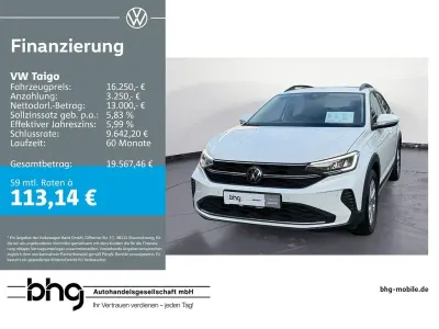 Brugt VW Taigo Life 110 HK (80 kW) 2023 Hvid SUV