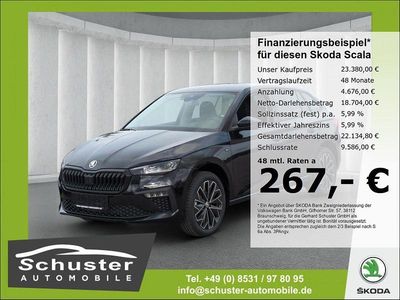 Gebraucht Skoda Scala Drive 116 PS (85 kW) 2024 Schwarz Kleinwagen