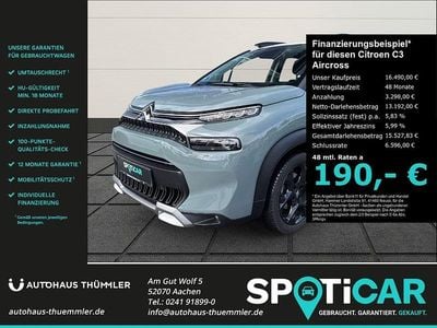 Gebraucht Citroën C3 Aircross Shine 110 PS (80 kW) 2023 Grau SUV