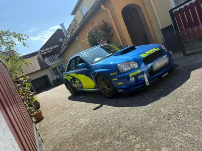 Käytetty Subaru Impreza 280 HP (205 kW) 2003 Sininen Sedan