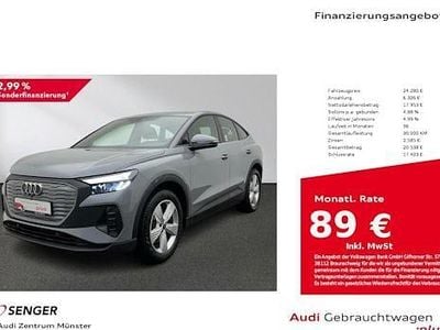 Gebraucht Audi Q4 Sportback e-tron Comfort 125 kW (170 PS) 2022 Kieselgrau SUV