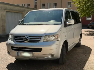 Gebraucht VW Multivan 130 PS (95 kW) 2008 Silber Van / Kleinbus