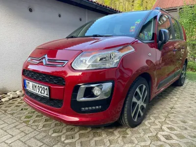 Gebraucht Citroën C3 Picasso SELECTION 95 PS (69 kW) 2016 Rot Van / Kleinbus