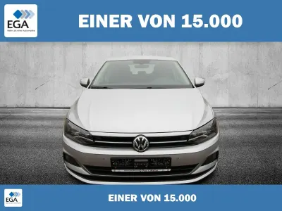 Gebraucht VW Polo Comfortline 80 PS (58 kW) 2020 Silber metallic Kleinwagen