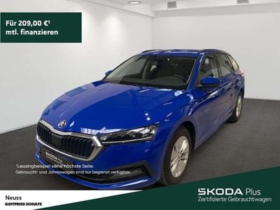Gebraucht Skoda Octavia Ambition 116 PS (85 kW) 2023 Blau Kombi