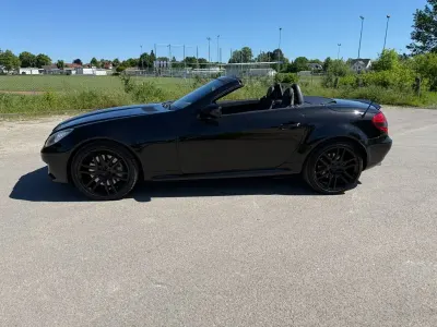 Gebraucht Mercedes SLK280 231 PS (169 kW) 2008 Schwarz Cabrio