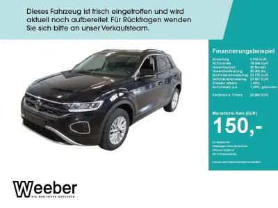 Gebraucht VW T-Roc Life 150 PS (110 kW) 2025 Deep black perleffekt (metallic) SUV