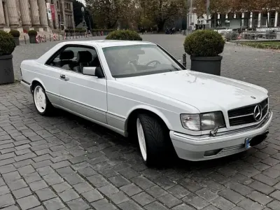 Gebraucht Mercedes 500 231 PS (169 kW) 1989 Silber Coupé