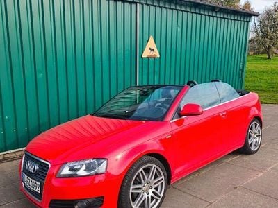 Gebraucht Audi A3 Cabriolet S-Line 160 PS (117 kW) 2010 Rot Cabrio
