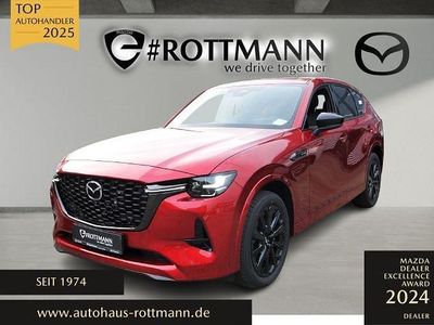 Gebraucht Mazda CX-60 Homura-Line 254 PS (186 kW) 2025 Rot (soul red crystal metallic) SUV