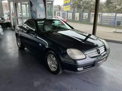 Brugt Mercedes SLK200 136 HK (100 kW) 1997 Blå Cabriolet