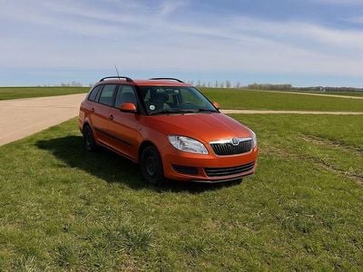 Gebraucht Skoda Fabia Elegance 86 PS (63 kW) 2009 Orange Kombi