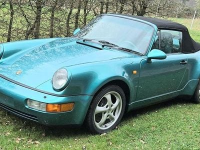Usado Porsche 964 250 HP (183 kW) 1992 Verde Cabrios
