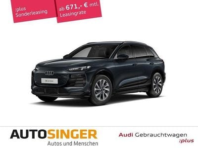 Gebraucht Audi Q6 e-tron S-Line 284 kW (387 PS) 2025 Manhattangrau metallic SUV