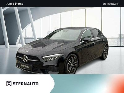Unilack nachtschwarz Gebraucht 2025 Mercedes A180 Progressive Limousine | 27.965 € (Guter Preis)