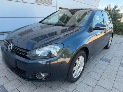 Gebraucht VW Golf VI Style 122 PS (89 kW) 2009 Blau Kleinwagen
