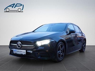 Usata Mercedes A180 AMG line 136 CV (100 kW) 2022 Nero Berlina