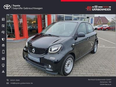 Gebraucht Smart ForFour Passion 90 PS (66 kW) 2018 Schwarz Kleinwagen