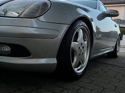Gebraucht Mercedes SLK230 197 PS (144 kW) 2001 Silber Cabrio