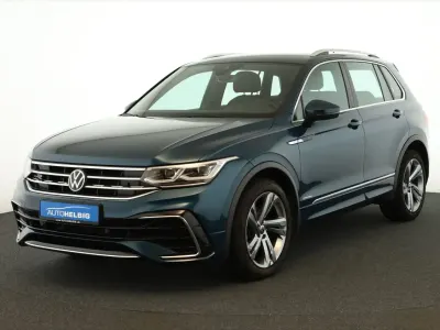 Gebraucht VW Tiguan R-line 150 PS (110 kW) 2022 Nightshade blue metallic SUV