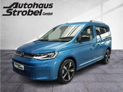 Neu VW Caddy Style 122 PS (89 kW) 2025 Blau (costa azul metallic) Van / Kleinbus