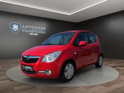 Gebraucht Opel Agila Edition 86 PS (63 kW) 2009 Hglutrotftomatenrot Kleinwagen