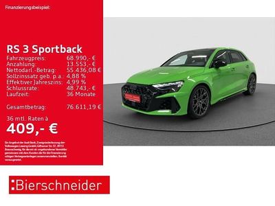 Usata Audi RS3 Sport 400 CV (294 kW) 2026 Verde Berlina