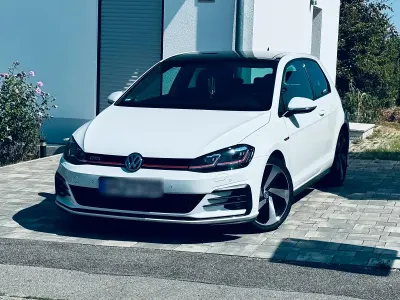 Gebraucht VW Golf VII GTI 245 PS (180 kW) 2018 Weiß Cabrio