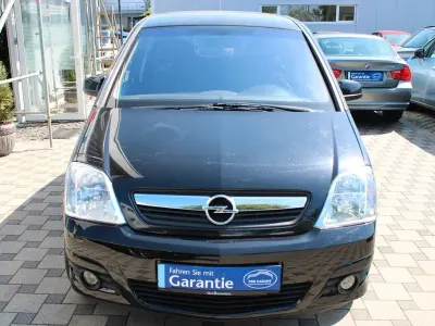 Gebraucht Opel Meriva Basis 105 PS (77 kW) 2008 Schwarz Van / Kleinbus