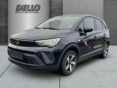 Gebraucht Opel Crossland X Edition 110 PS (80 kW) 2022 Schwarz SUV