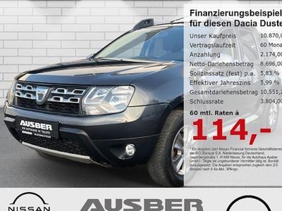 Usado Dacia Duster Prestige 109 HP (80 kW) 2017 Cinzento SUV